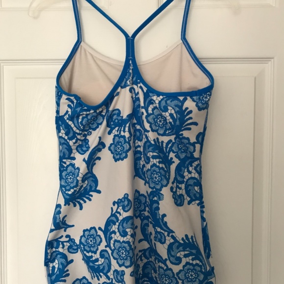 Lululemon Athletica Floral Racerback Tank - Picture 2 of 4